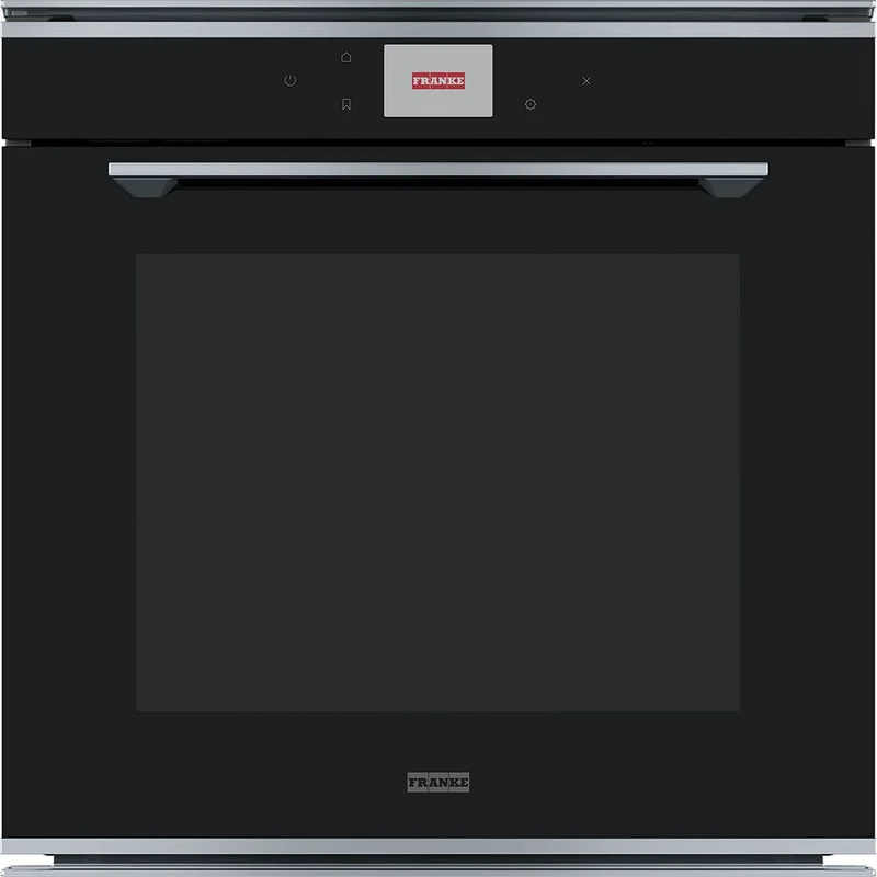 FORNO Franke FMY 99 P XS Mythos Forno elettrico multifunzione pirolitico cm 60 - inox satinato/cristallo nero 116.0613.708