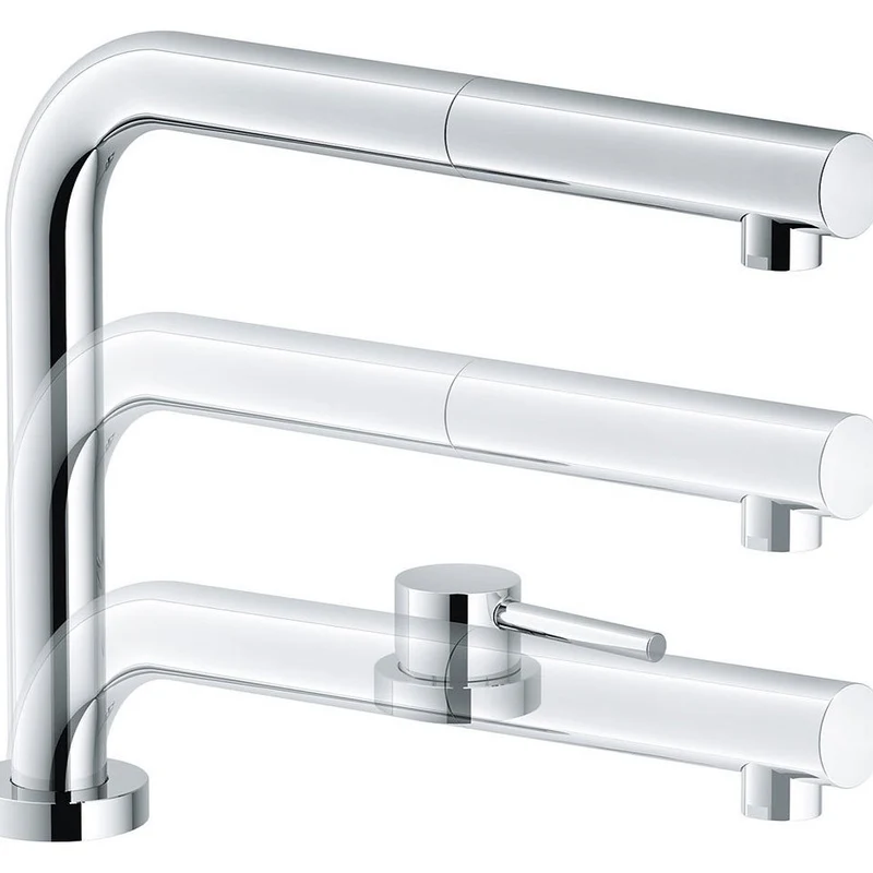 MISCELATORE Franke ACTIVE WINDOW DOCCIA Miscelatore cucina sottofinestra con doccetta - cromo 115.0486.978