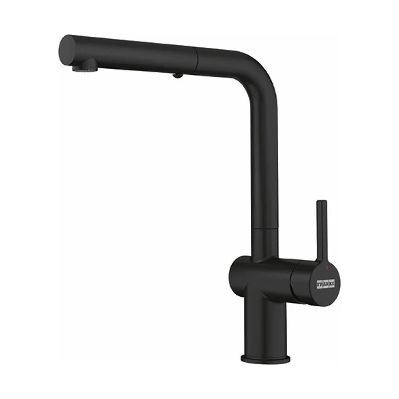MISCELATORE Franke ACTIVE DOCCIA Miscelatore cucina con doccetta - black matt 115.0653.382