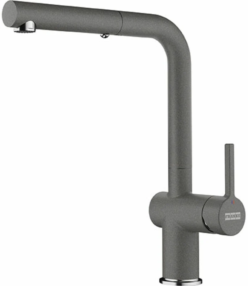 MISCELATORE Franke ACTIVE L DOCCIA Miscelatore cucina con doccetta - stone grey 115.0653.385