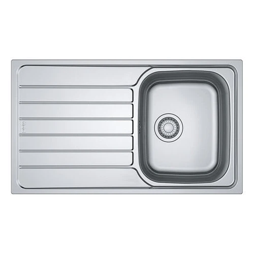 LAVELLO Franke SKX 611-86 Spark Lavello 1 vasca incasso 86 x 50 con gocciolatoio sinistro - inox satinato 101.0714.037