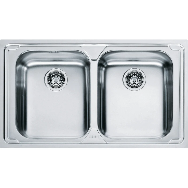 LAVELLO Franke LLL 620-L Logica Line Lavello 2 vasche incasso 86 x 50 - dekor 101.0153.297