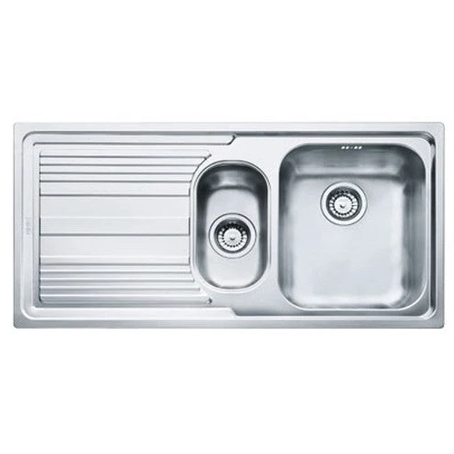 LAVELLO Franke LLL 651 Logica Line Lavello 1 vasca e 1/2 incasso 100 x 50 con gocciolatoio sinistro - dekor 101.0086.254