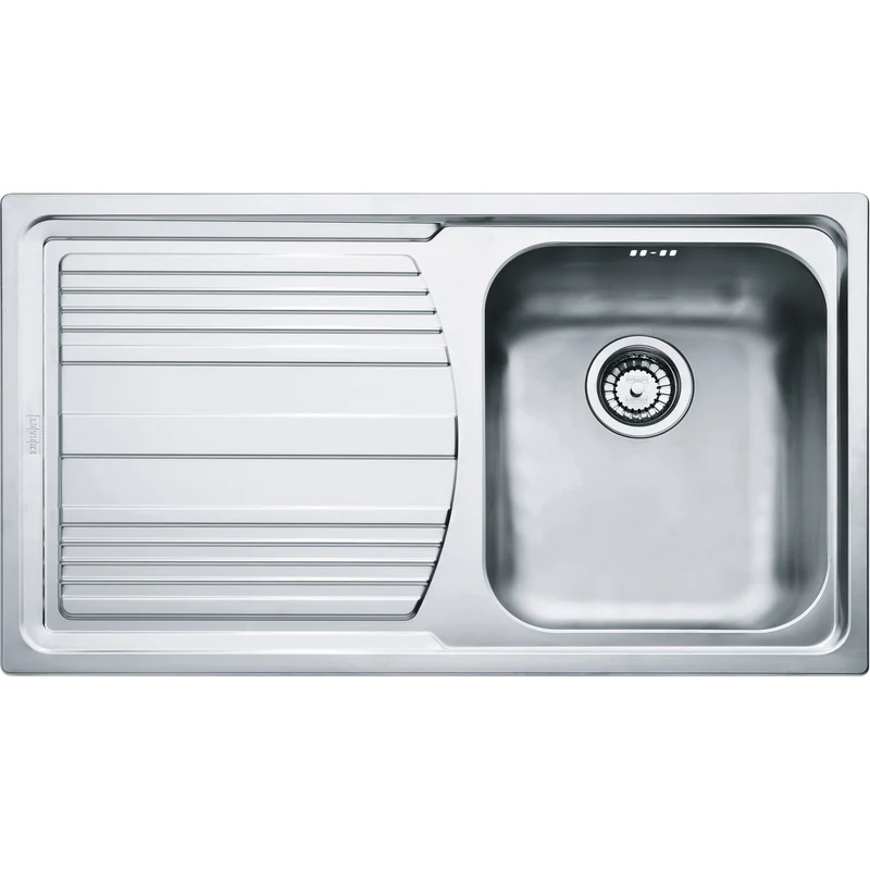 LAVELLO Franke LLL 611-L Logica Line Lavello 1 vasca incasso 86 x 50 con gocciolatoio sinistro - dekor 101.0086.240