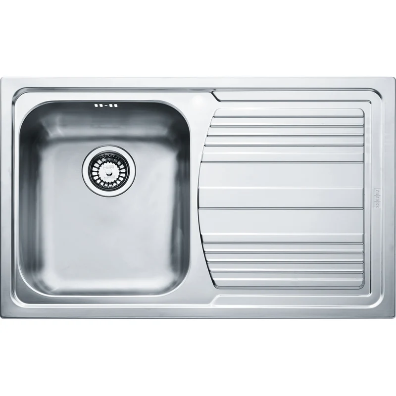 LAVELLO Franke LLL 611 Logica Line Lavello 1 vasca incasso 79 x 50 con gocciolatoio destro - dekor 101.0086.232