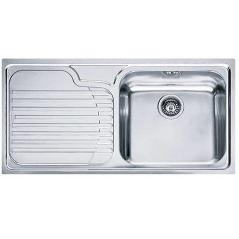 LAVELLO Franke GAX 611 Galassia Lavello 1 vasca incasso 100 x 50 con gocciolatoio sinistro - inox satinato 101.0017.508