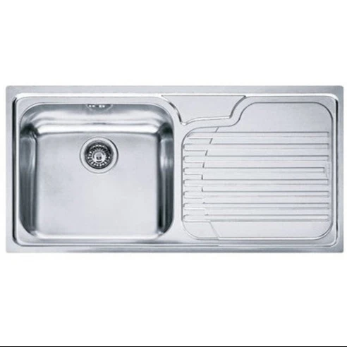 LAVELLO Franke GAX 611 Galassia Lavello 1 vasca incasso 100 x 50 con gocciolatoio destro - inox satinato 101.0017.509