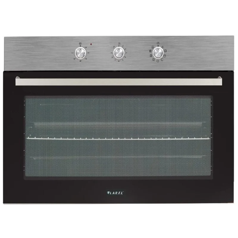 FORNO INCASSO 90 INOX 9FUNZ. MANOPOLE PUSH LAREL