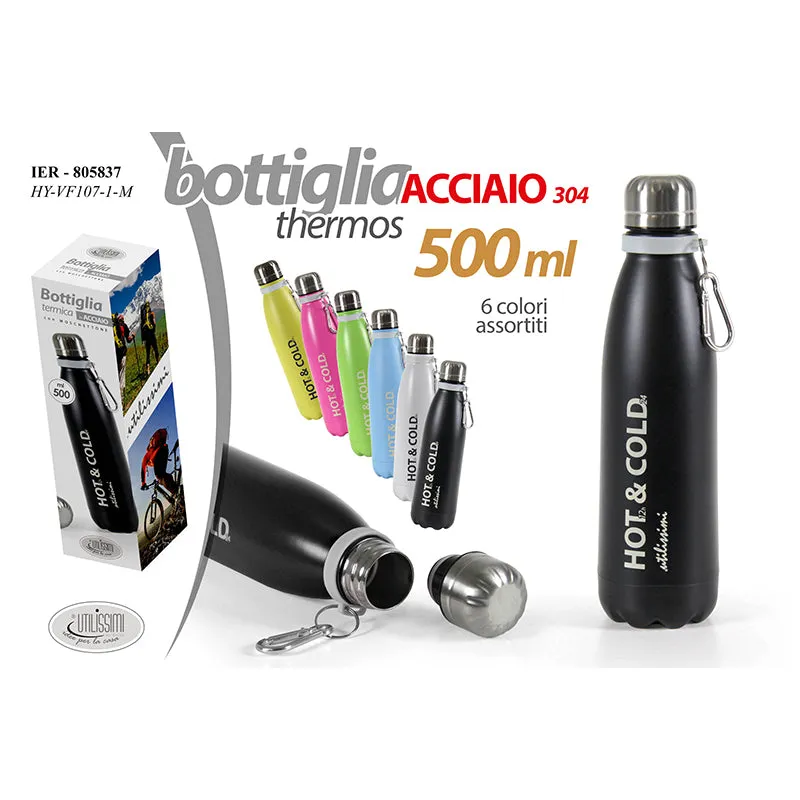 Bottiglia Termica 500ml Assortita 805837