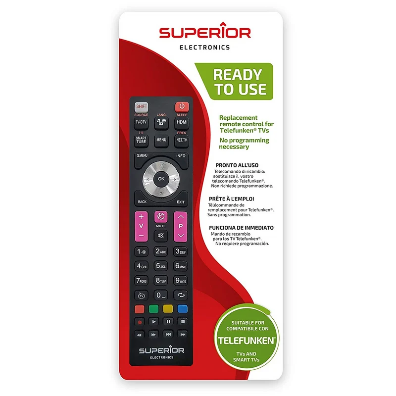 Telecomando Universale Per Tv Telefunken