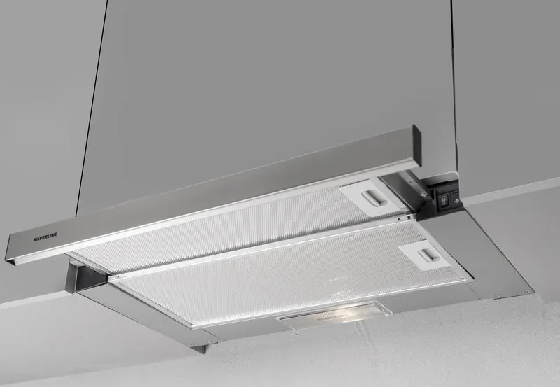 CAPPA DA INCASSO CM 60 INOX SILVERLINE