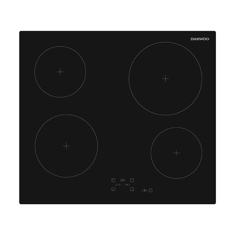 Daewoo BH6VTF28BNL-DE Built-In 60cm Vitroceramic Hob, Toggle Touch Control