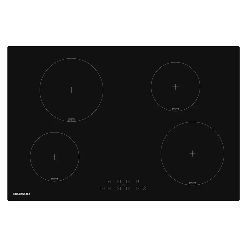 Daewoo BH7ITF33BNL-DE Built-In 78cm Induction Hob, Toggle Touch Control