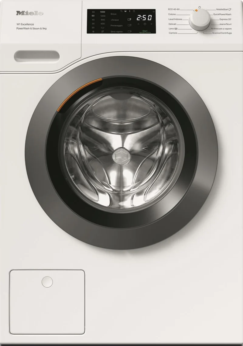LAVATRICE MIELE WED395WCS - 9KG 1400G A-20% POWERWASH VAPORE EXCELL