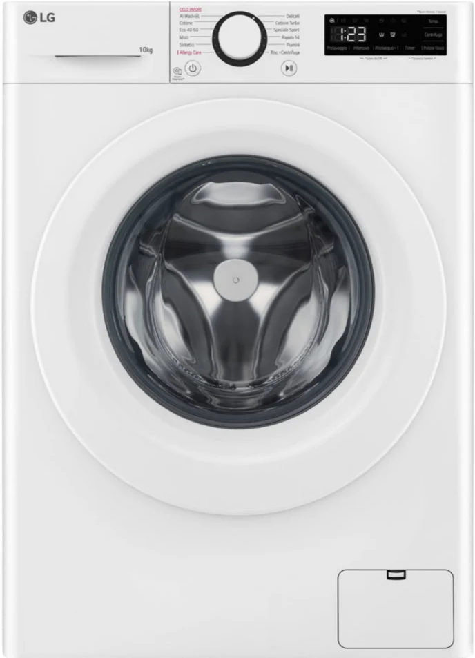 LAVATRICE LG 10KG 1400G A-10% INV VAP F4R3010NSWW