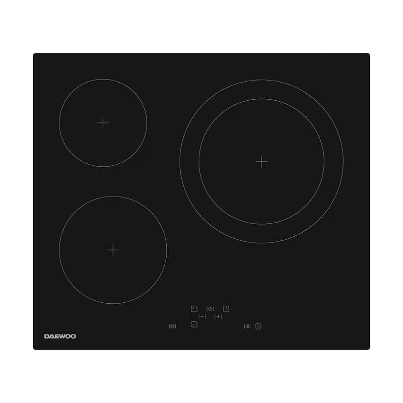 Daewoo BH6VTF26BNL-ES Built-In 60cm Vitroceramic Hob, Toggle Touch Control