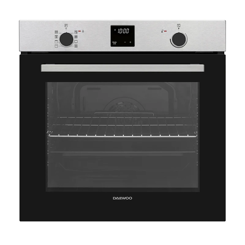 Daewoo BO7PR28MINM-FR Built-In 78lt. Pyrolytic Multifunction Oven, Inox