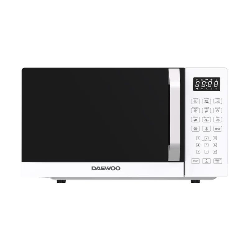 DAEWOO MD-FA257GW 25L Membrane White Grill Microwave Oven