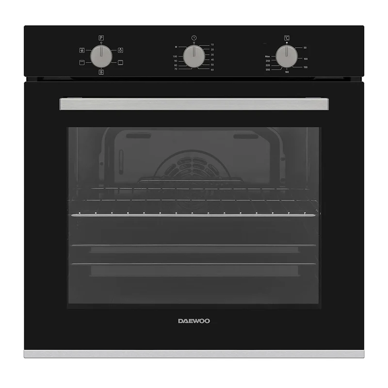 Daewoo O7EM72M1IT Built-In 73lt. Standard Fan-Assisted Oven, Black