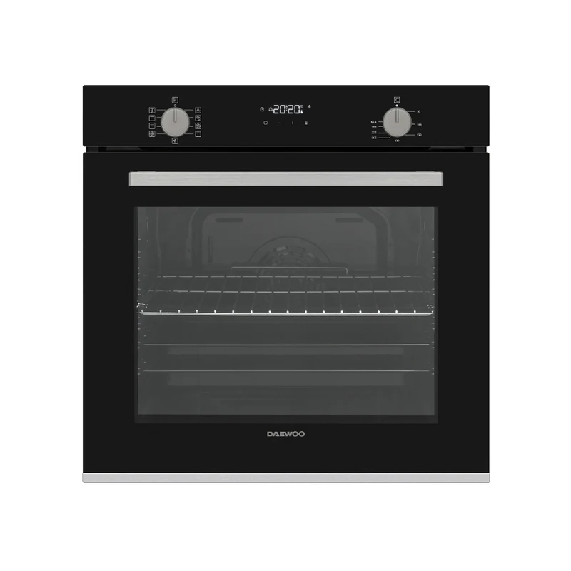 Daewoo O7ER19M1IT Built-In 78lt. Standard Multifunction Oven, Black