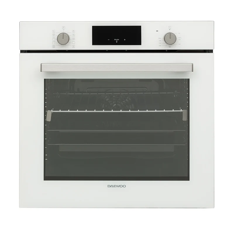 Daewoo BO7HD51GWNM-ES Built-In 78lt. Standard Multifunction Oven, White