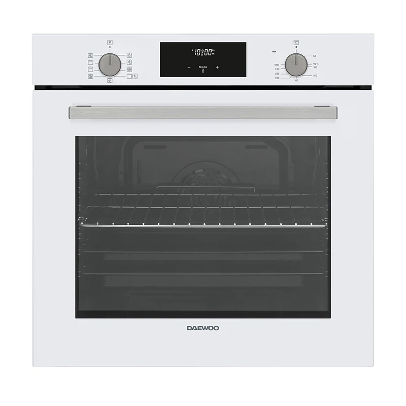 Daewoo BO7ED19GWNL-ES Built-In 78lt. Standard Multifunction Oven, White