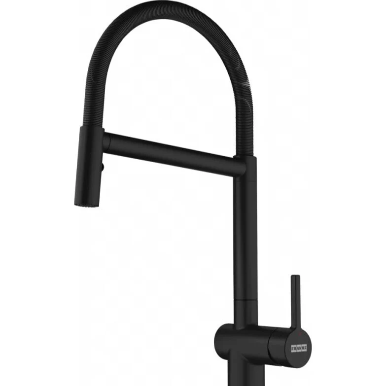 MISCELATORE Franke ACTIVE SEMI-PRO Mythos Miscelatore cucina con doccetta - black matt 115.0653.409
