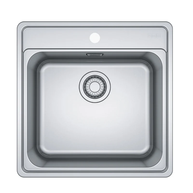 LAVELLO Franke BCX 610-51 Bell Lavello 1 vasca incasso 51 x 51 cm - inox satinato 101.0693.351