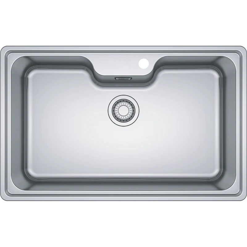 LAVELLO Franke BCX 610-81 Bell Lavello 1 vasca incasso 81 x 51 cm - inox satinato 101.0693.352