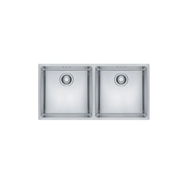 LAVELLO Franke MRX 220 40-40 Maris Lavello 2 vasche semifilo/filotop 86 x 44 - inox satinato 127.0525.283