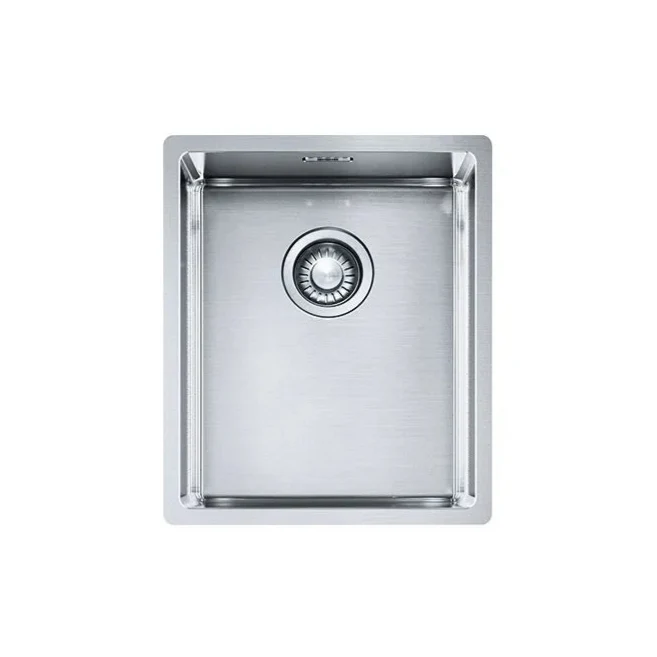 LAVELLO Franke BXX 210/110-34 Box Lavello 1 vasca semifilo/filotop/sottotop 38 x 45 - inox satinato 127.0369.056