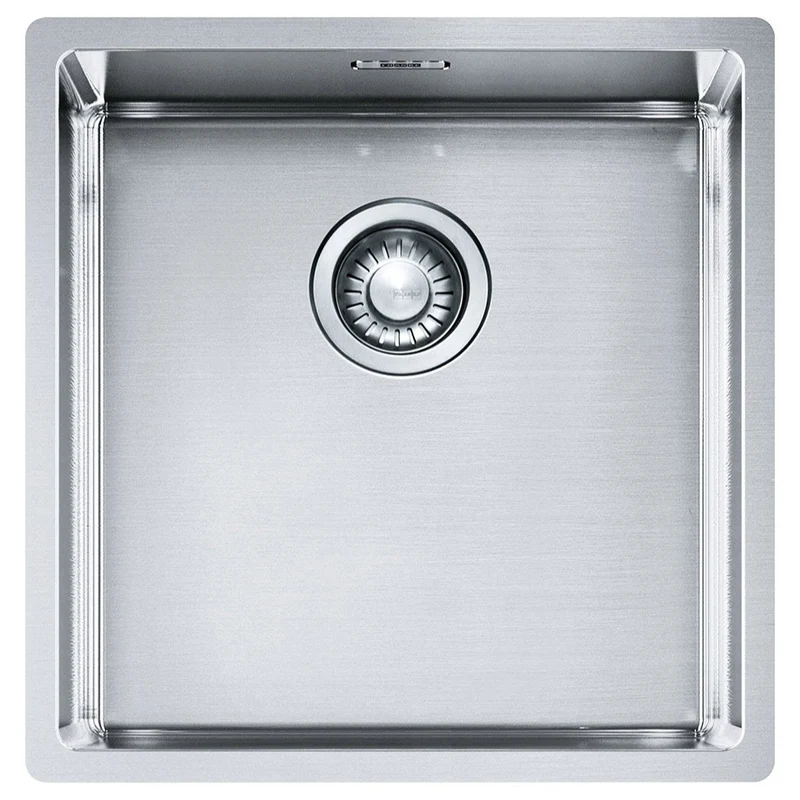 LAVELLO BXX 210/110-40 Box Lavello 1 vasca semifilo/filotop/sottotop 44 x 45 - inox satinato 127.0369.215