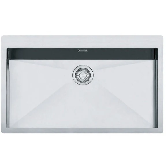 LAVELLO Franke PPX 210-78 TL Planar Lavello 1 vasca semifilo/filotop 78 x 51 - inox satinato 127.0198.197