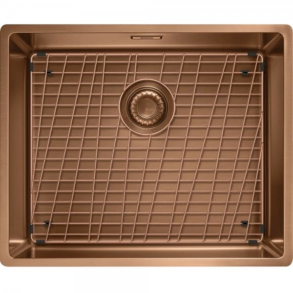 LAVELLO Franke MYTHOS MASTERPIECE BXM 210/110-50 Lavello 1 vasca filotop/sottotop/semifilo 54 x 45 - Acciaio Copper - 127.0674.363