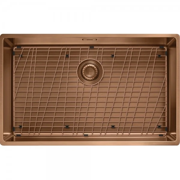 LAVELLO Franke MYTHOS MASTERPIECE BXM 210/110-68 Lavello 1 vasca filotop/sottotop/semifilo 725 x 450 - Acciaio Copper - 127.0674.535