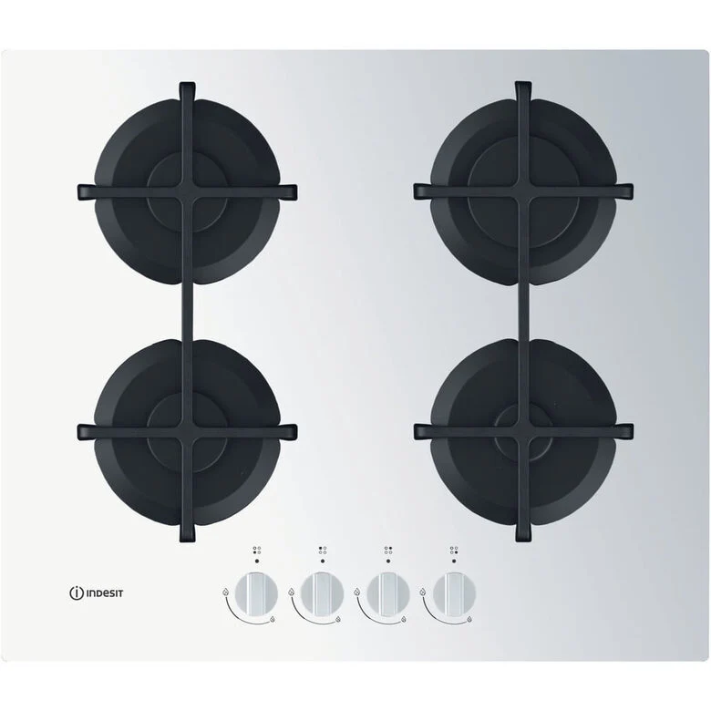 Indesit ING 61T/WH Bianco Da incasso 59 cm Gas 4 Fornello(i)