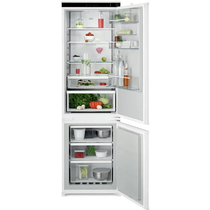 Frigorifero Aeg NSC6M18BES Serie 6000 TwinTech con congelatore da incasso cm. 54 h. 180 - lt. 248