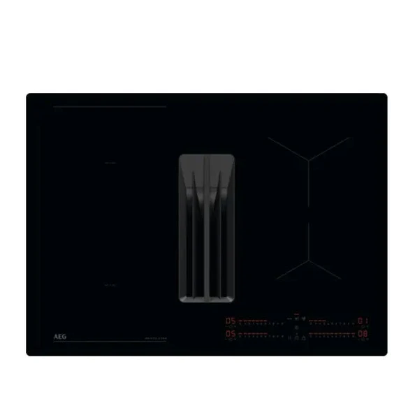 Piano cottura Aeg NCH74B01CB 6000 COMBOPIANO Piano cottura a induzione con cappa integrata cm. 70 - vetroceramica nero