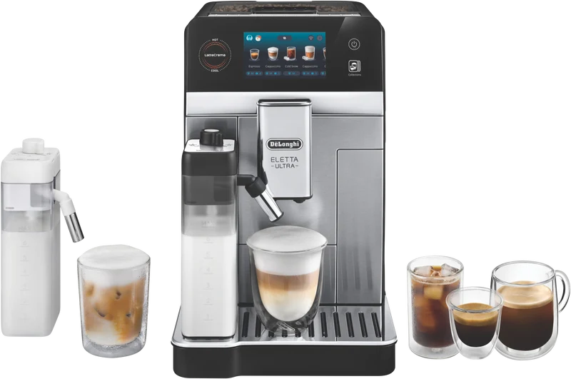 DeLonghi Eletta Ultra Connect Fully Automatic Coffee Machine
