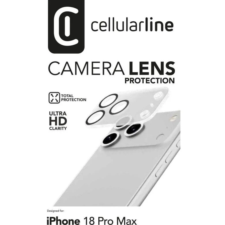 Cellularline CAMERA LENS - IPHONE 18 PRO MAX