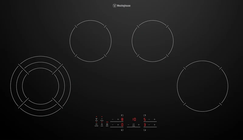 Westinghouse 90cm 4 Zone Ceramic Cooktop