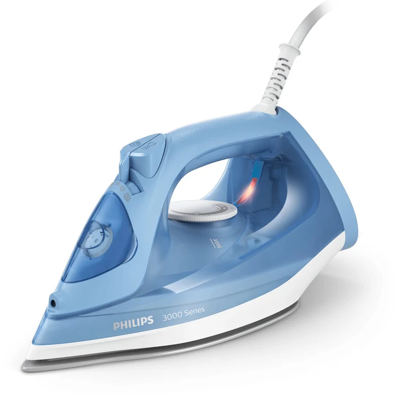 Philips Serie 3000 DST3020/20 ferro da stiro Ferro a vapore Piastra in Ceramica 2200 W Blu