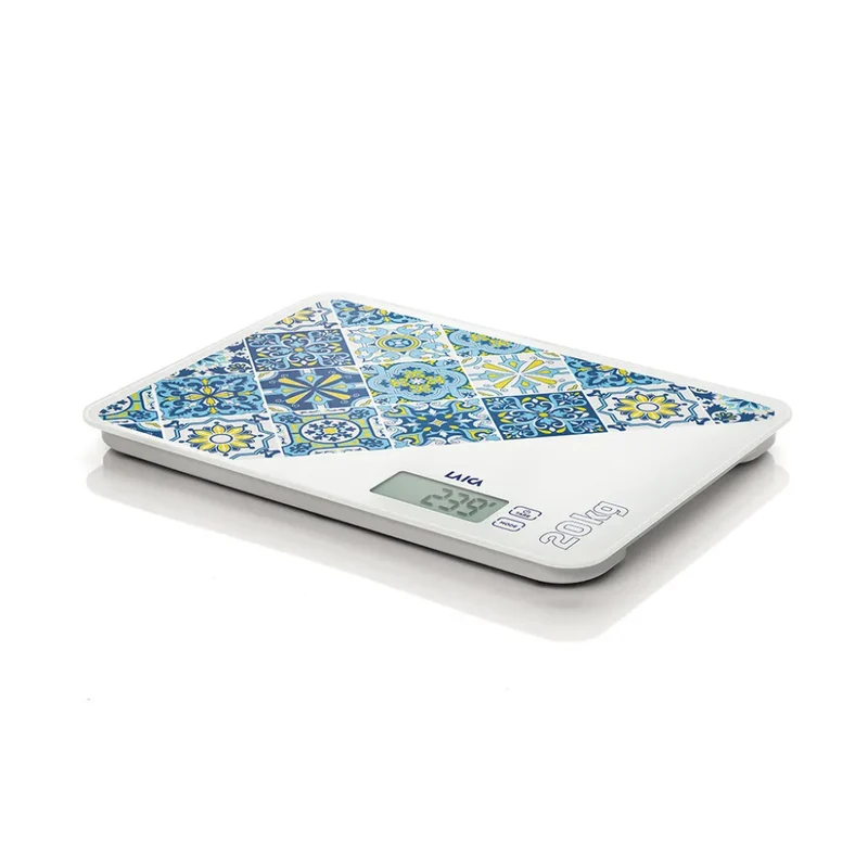 Laica KS5021B Bilancia Elettronica Da Cucina Maiolica Blu