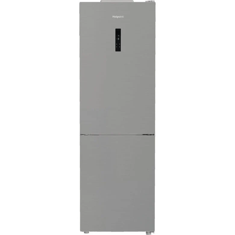 Hotpoint Ariston HPK 26362 XP4E Frigorifero combinato a libera installazione, Dual no frost, 60cm, Classe E, Silver, 37 dbA, h186,5 cm
