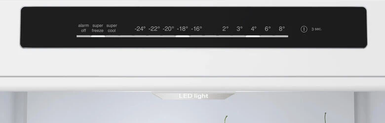 Bosch Serie 4 KGN392XCF Frigorifero Combinato da libera installazione 203 X 60 cm Acciaio anti-impronta Classe C