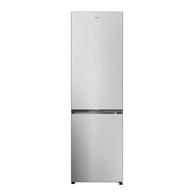 Candy CNCQ2T518EX City Fresco 300 Frigorifero Combinato A Libera Installazione, No Frost, Circle Fresh, Classe E, Acciaio Inox