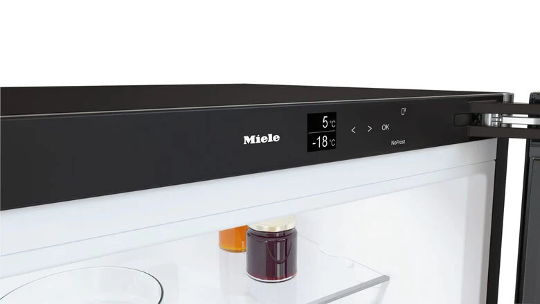 Miele 12430860 frigorifero con congelatore Libera installazione 371 L Nero Classe A