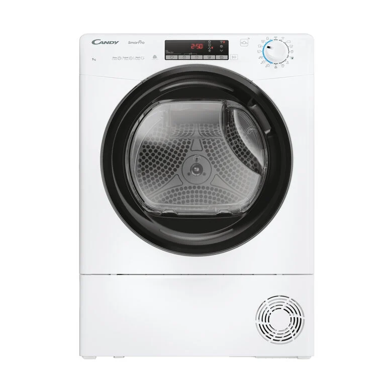 Candy CRO4 H7A2TBE-S Asciugatrice A Libera Installazione 7 Kg, Smart Pro, Wi-Fi + Bluetooth®, Classe E, Bianco