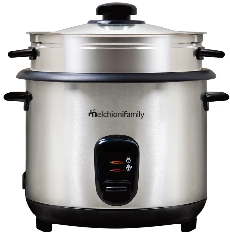 Melchioni Cuociriso Loto antiaderente - 1,5lt - cottura e riscaldamento - spegnimento automatico