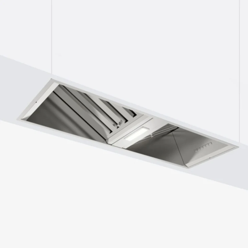 Glem Gas GHF870IXA Cappa Aspirante Integrata a Soffitto Acciaio Inossidabile 600 m³/h A